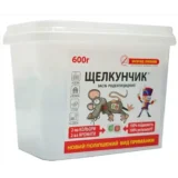 Родентицид Щелкунчик тісто в фільтр-пакетах Арахіс+Сир 600 г