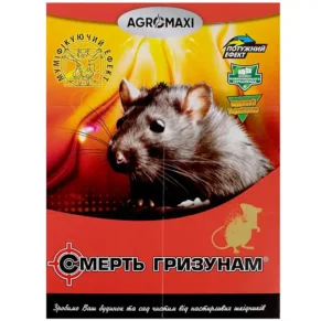 Смерть гризунам Клейова пастка 21*15,5*40г Агромаксі